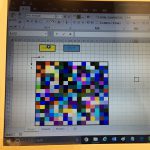 Excel VBA アニメーション、Rnd 関数を使ってセルの色を変えてキラキラさせる