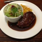 田方郡函南町のレストラン Kiya で夕食、ハンバーグ、ピザ、デザートで家族皆満足!!